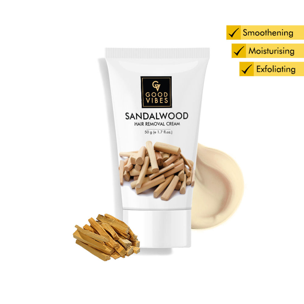 Good Vibes Sandalwood Hair Removal Cream