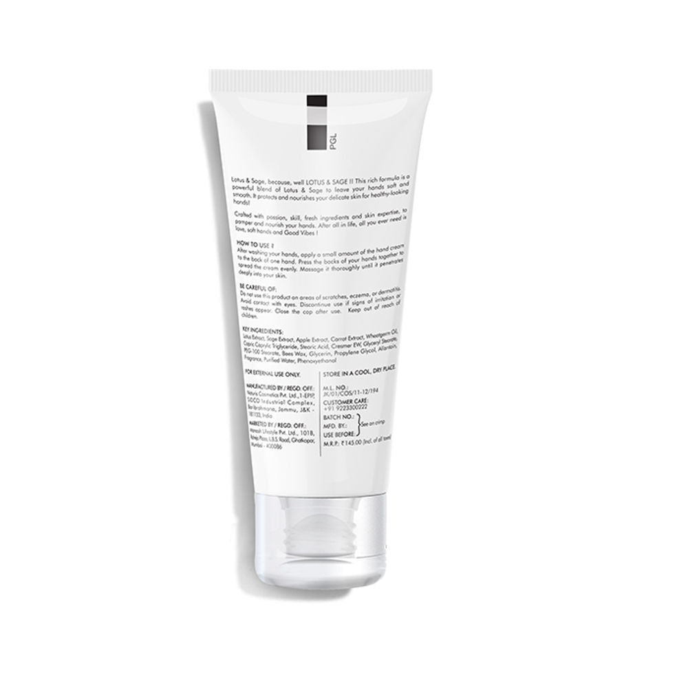 Good Vibes Smoothening Hand Cream - Lotus and Sage