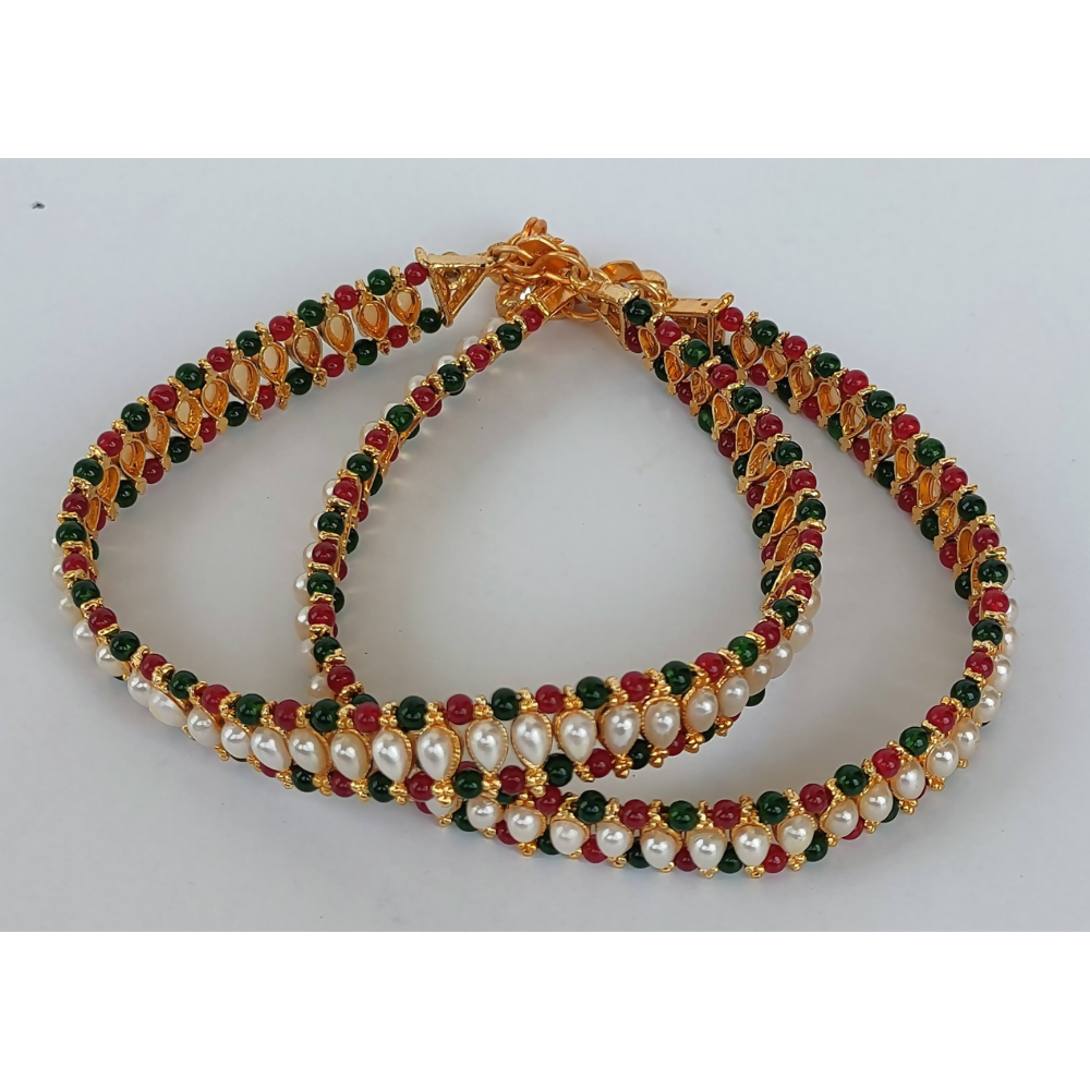 Multicolor beaded Anklets for Adults
