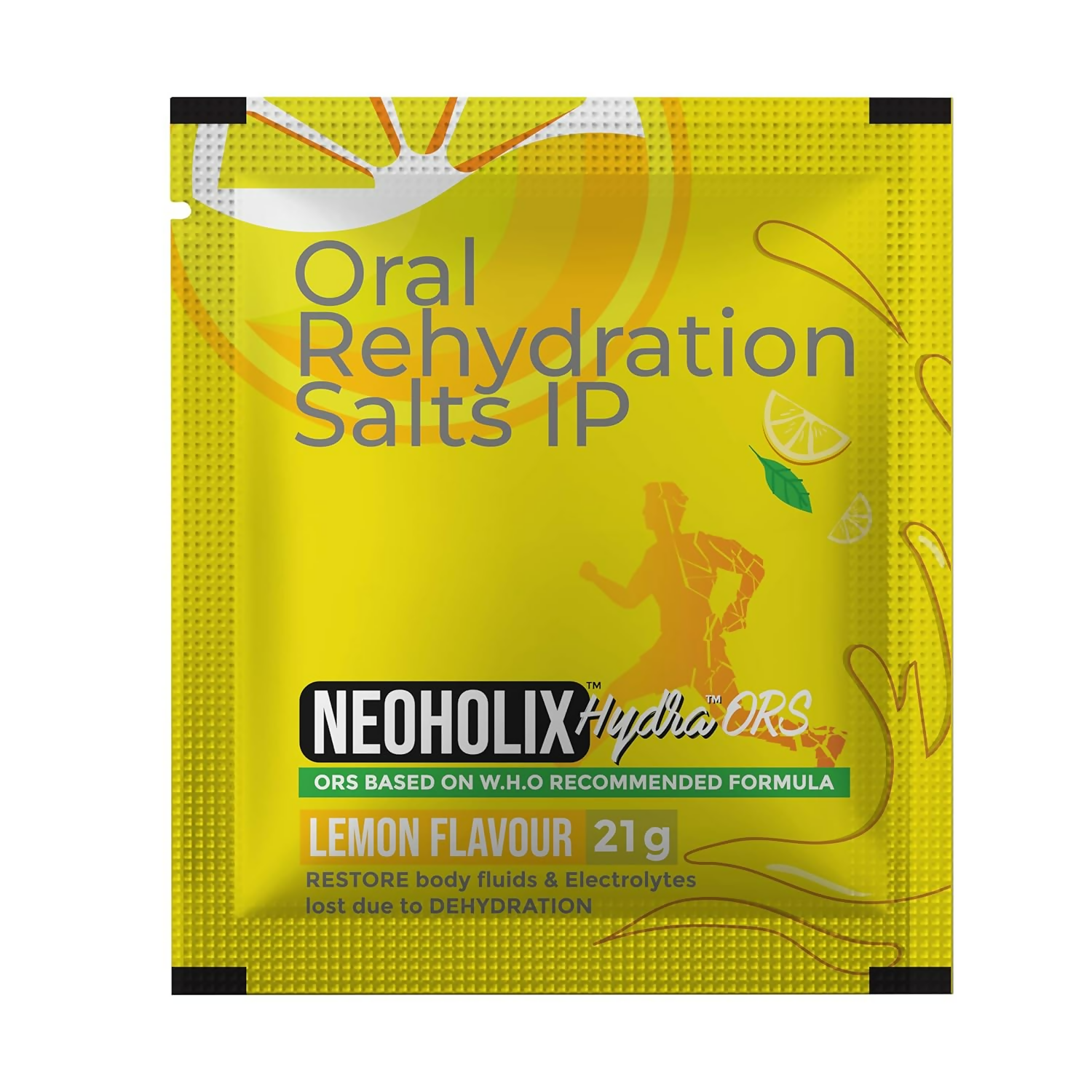 NeoHolix Hydra ORS Sachets Lemon Flavour