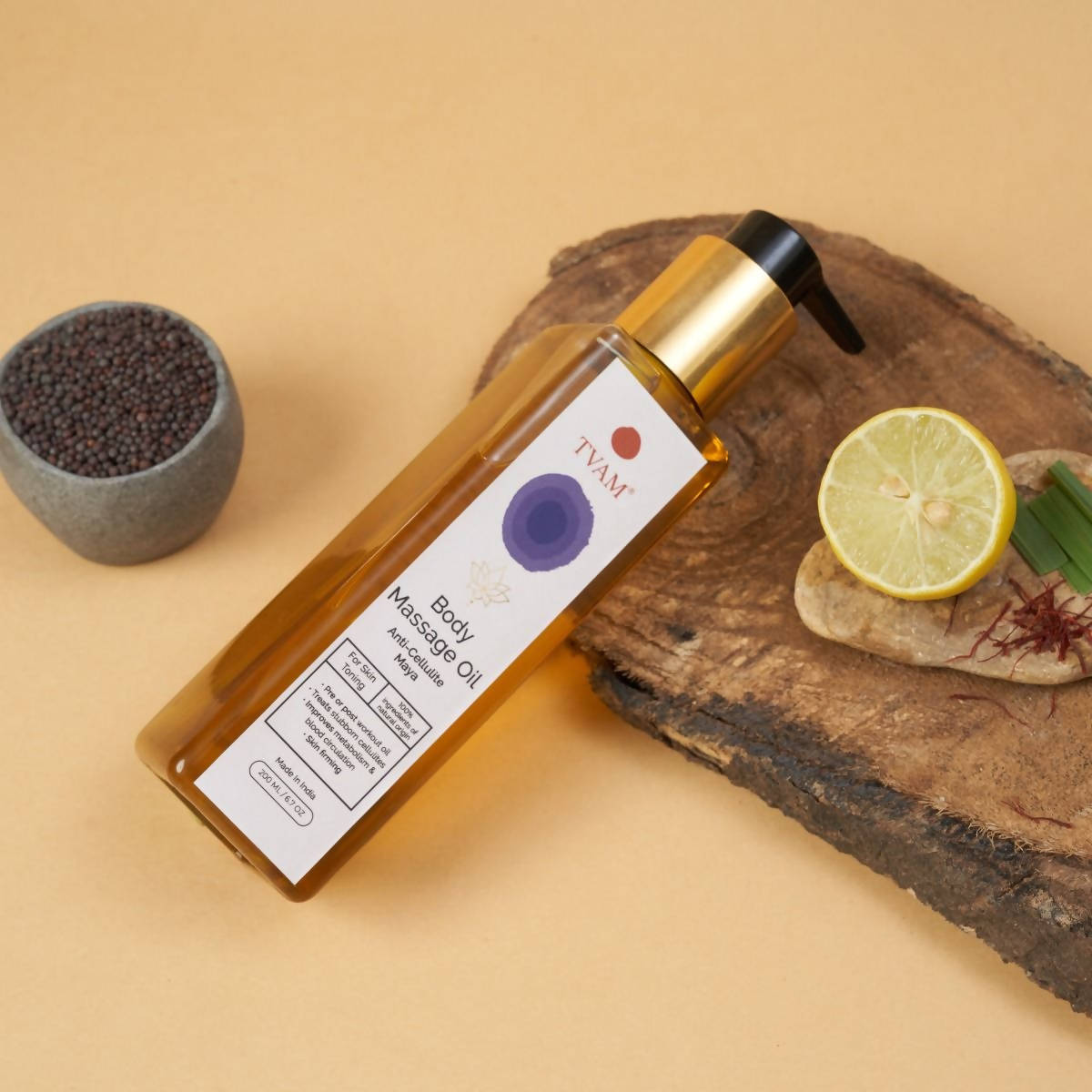 Tvam Anti-Cellulite Maya Body Massage Oil