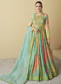 Vegaa Fashion Multicolor Real Muslin Digital Print Anarkali Suit