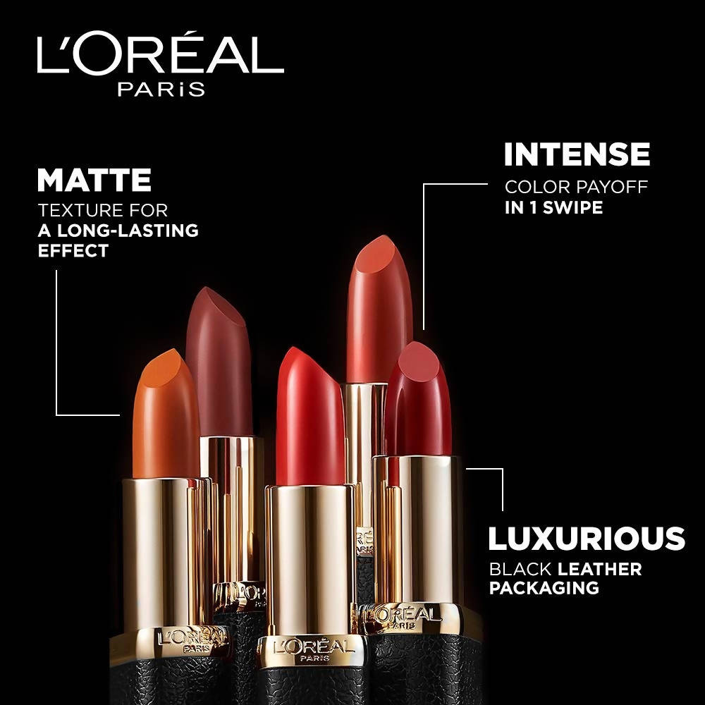 L'Oreal Paris Color Riche Moist Matte Lipstick - 216 Blaze Of Red