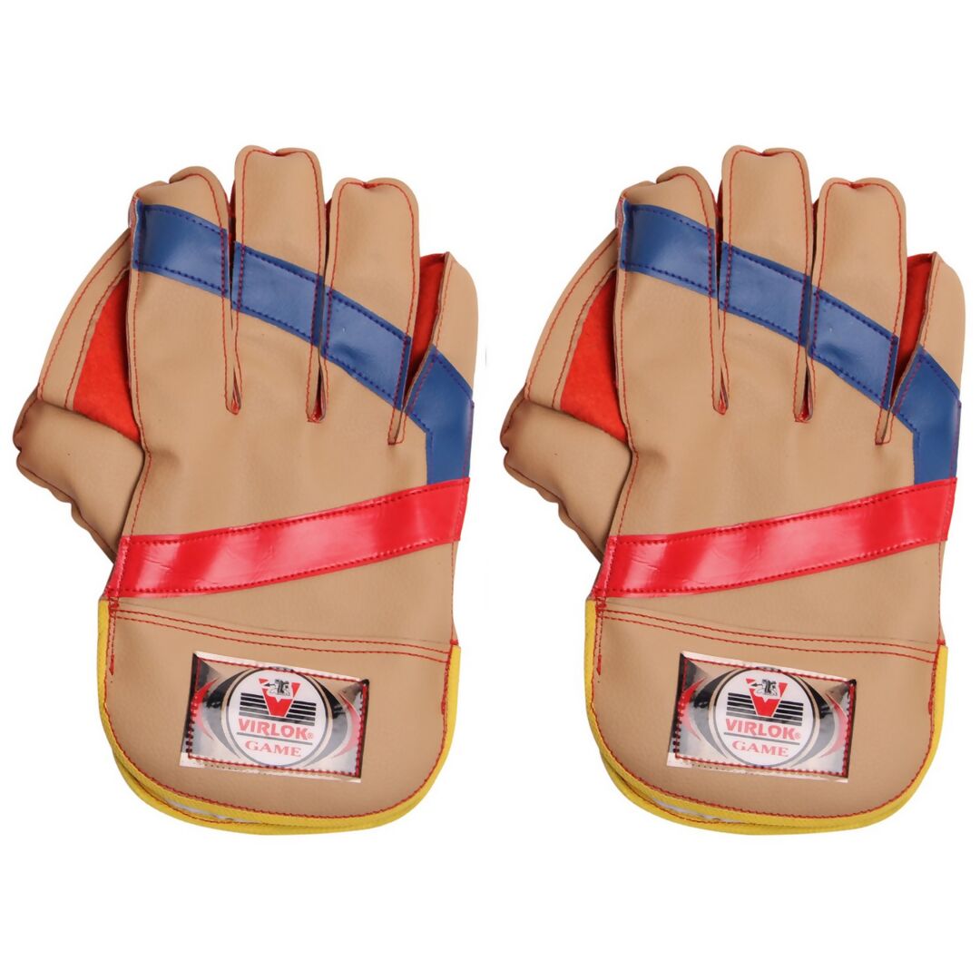 Virlok Foam Wicket keeping Gloves (Multi-Colour)