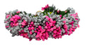 Pink & Silver Pollens Bridal Hair Gajra