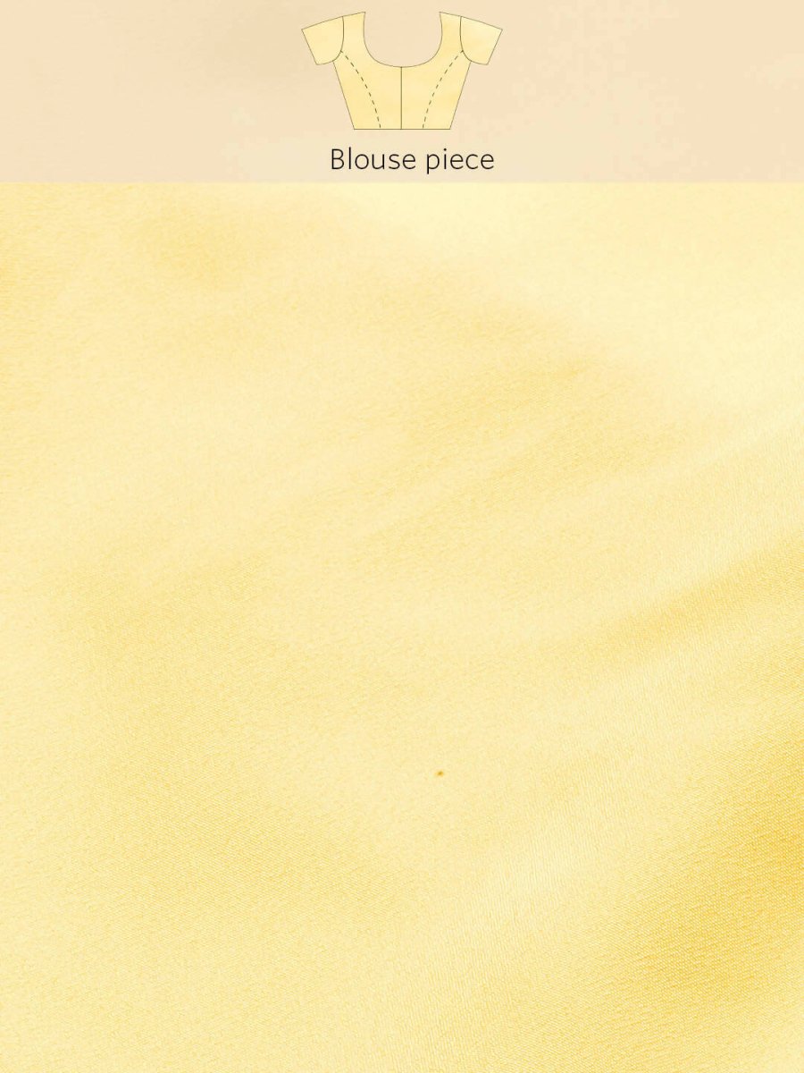 Ahalyaa Women's Traditional wear Saree - Yellow