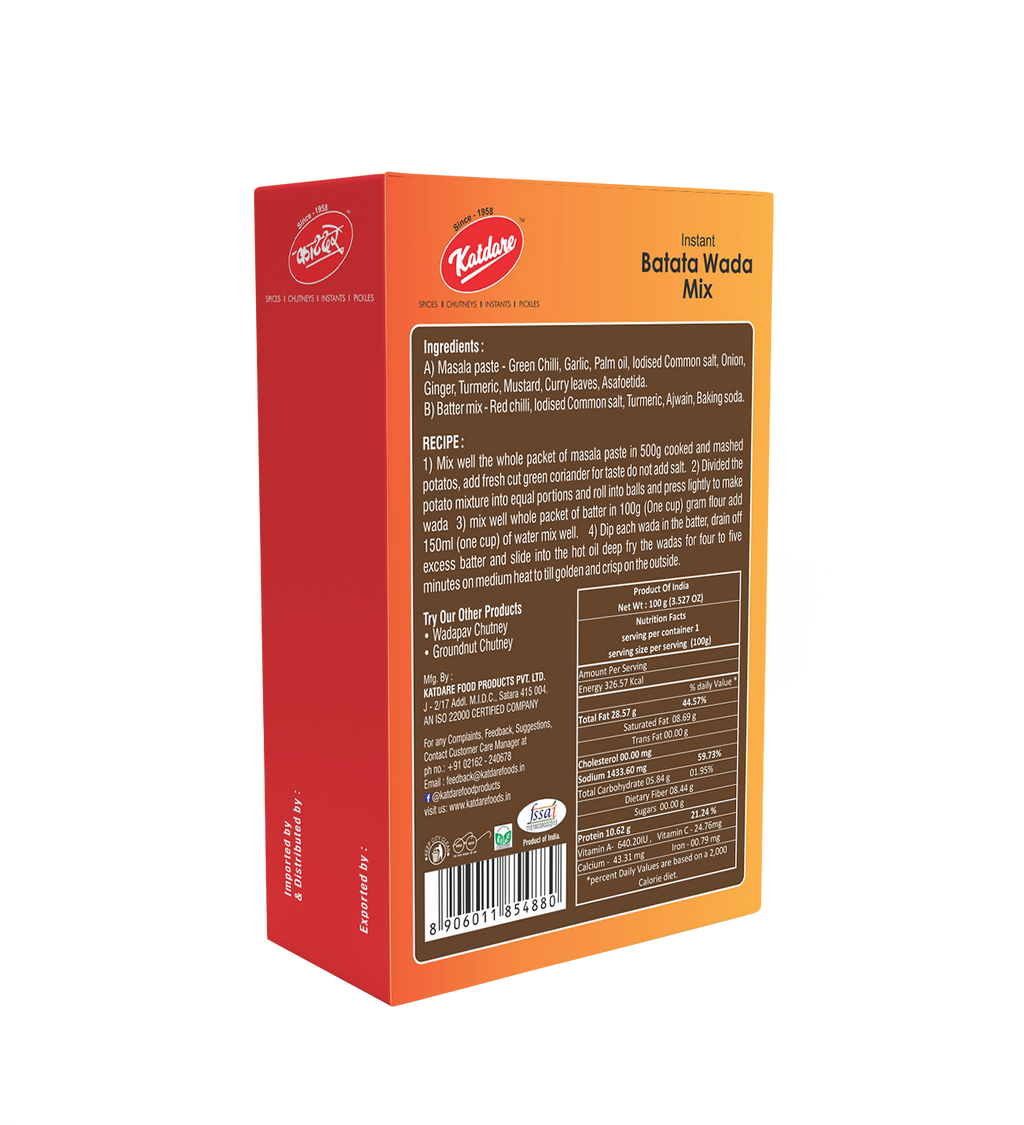 Katdare Foods Instant Batata Wada Mix