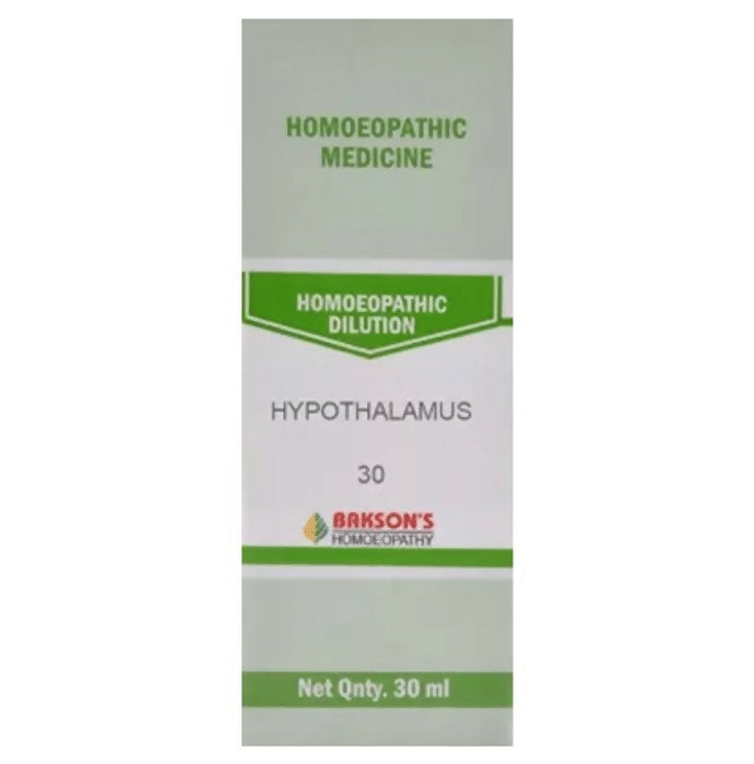 Bakson's Homeopathy Hypothalamus Dilution
