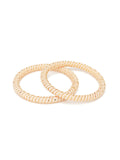 Golden Bangles (Gold) - Ruby Raang