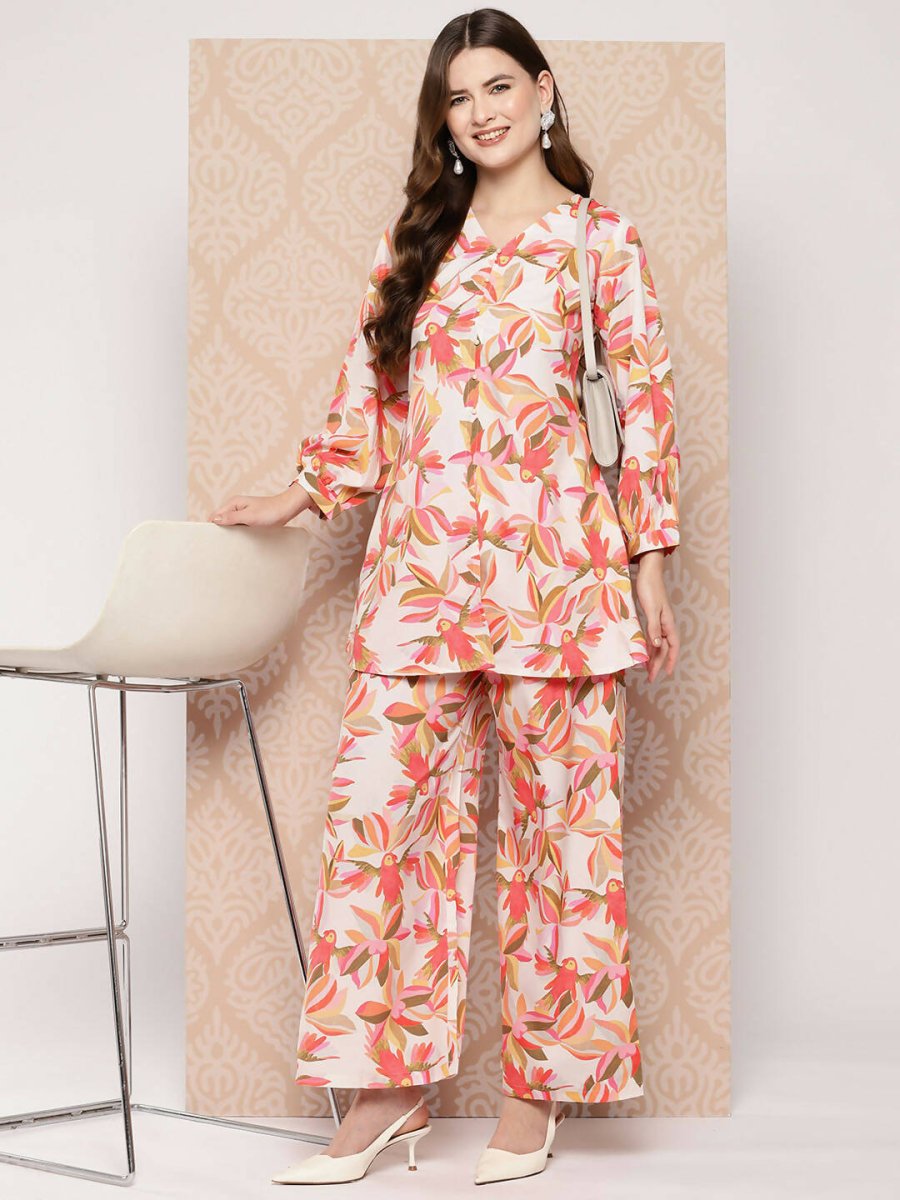 Ahalyaa Women's Traditional Wear Co-ods - Multi