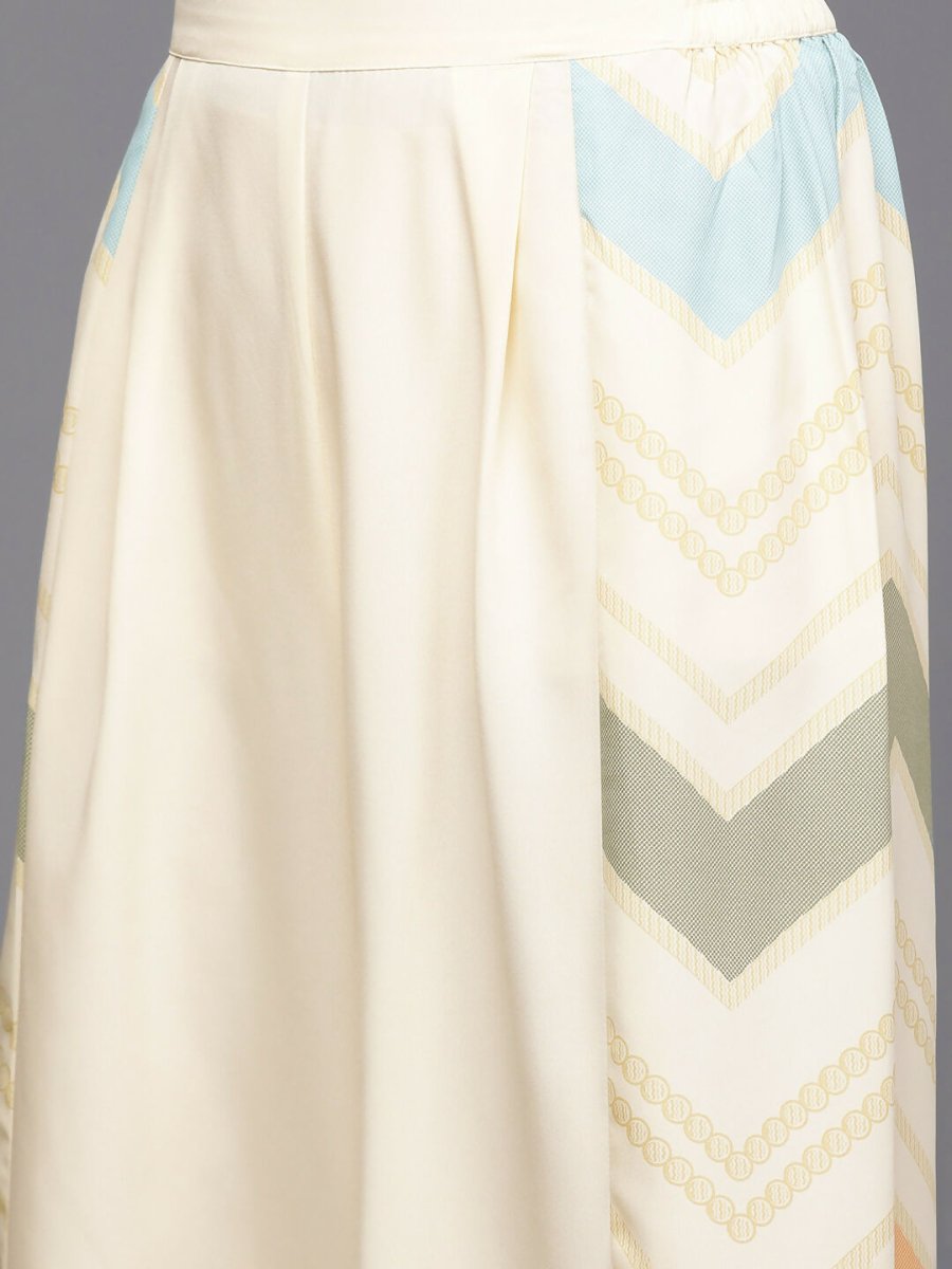 Ahalyaa Women's Traditional Wear Co-ods - Off-white