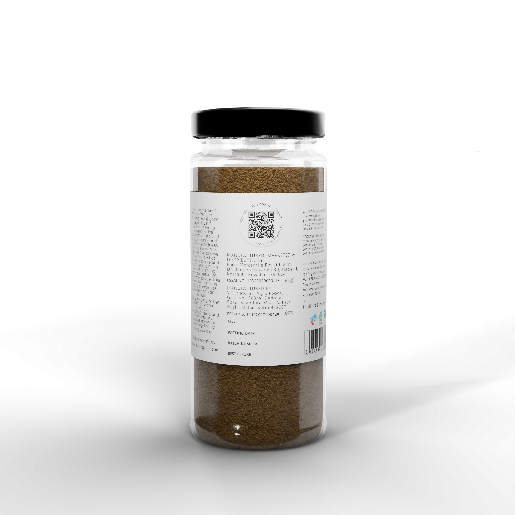 IKAI Natural Black Pepper Powder