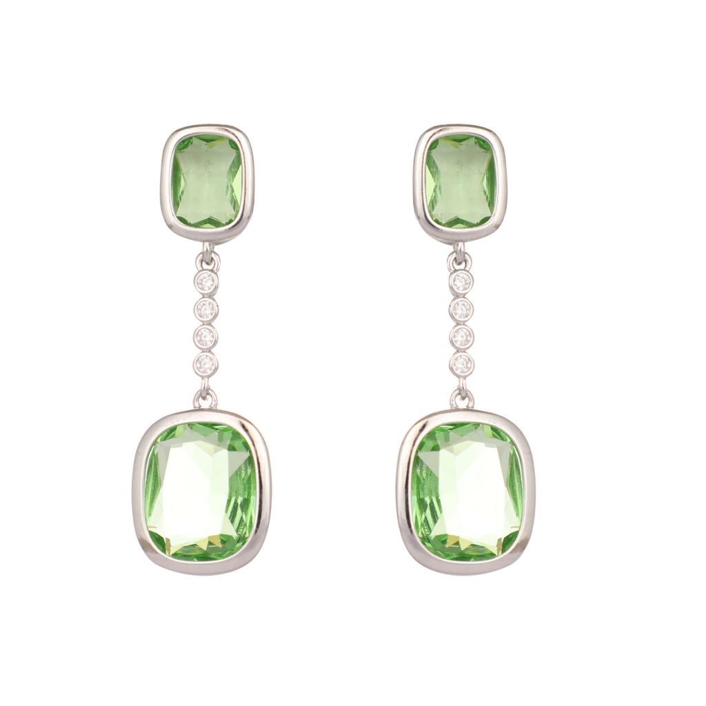 Nuyug Green Luxe Cascades Anti Tarnish Earrings