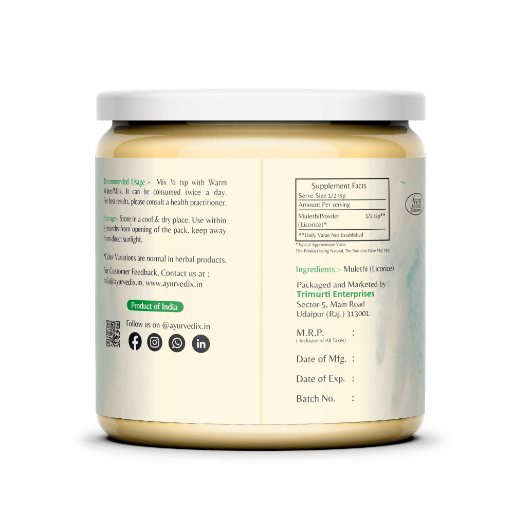 Ayurvedix Organic Mulethi Powder