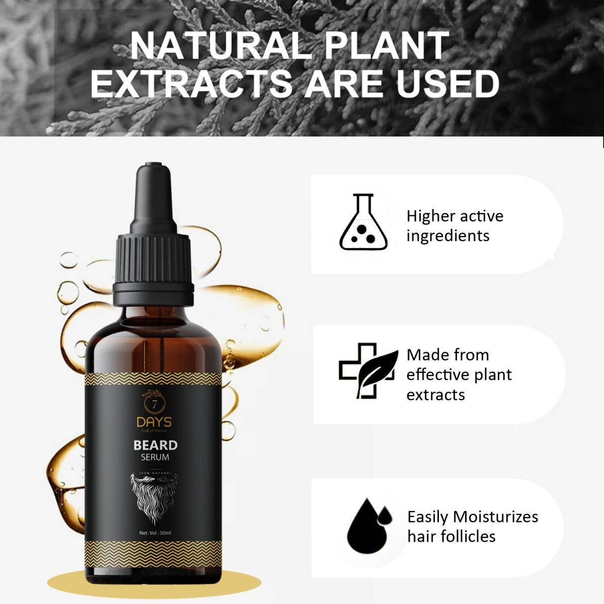 7 Days Beard Serum