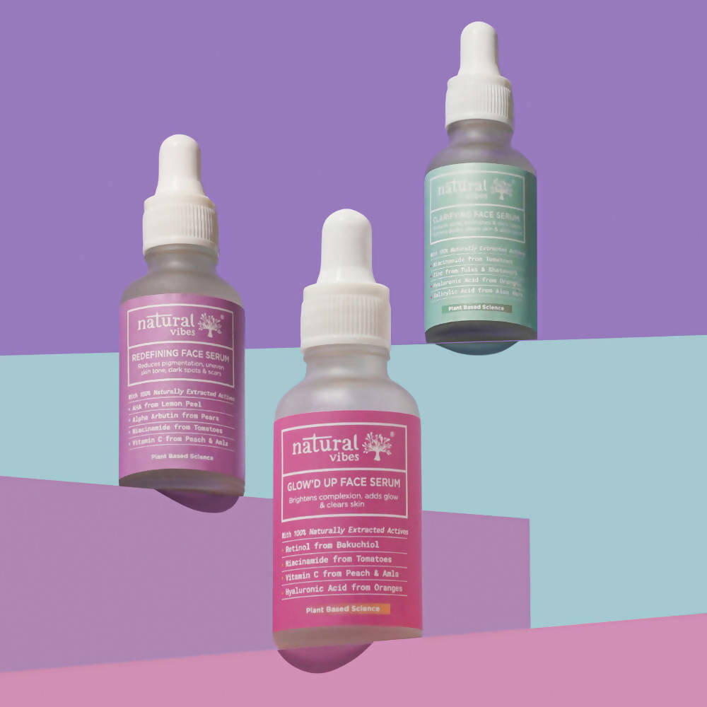 Natural Vibes Glow'd Up Face Serum