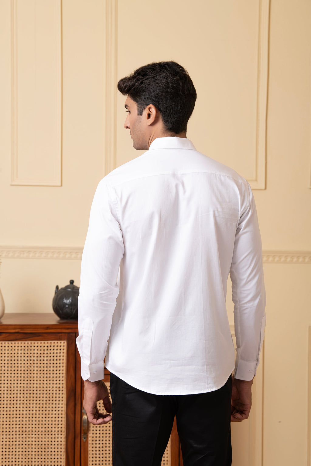 Bird And Stem Embroidery Shirt by Hilo Design