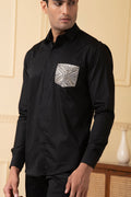 Pocket Embroidery Shirt by Hilo Design