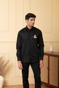 Boat Embroidery Shirt by Hilo Design