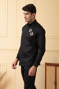 Flower Buds Embroidery Shirt by Hilo Design