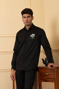 Flower Embroidery Shirt by Hilo Design
