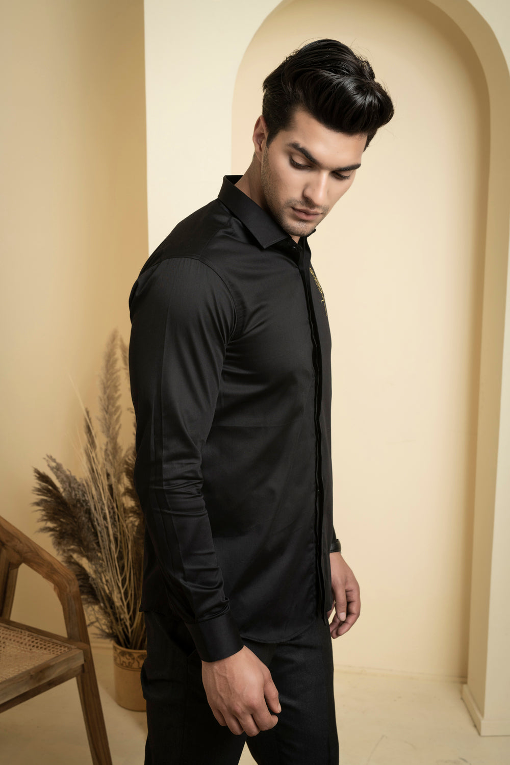 Perto Crane Shirt by Hilo Design