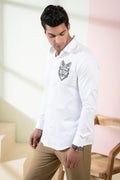 Bianco Wolf Shirt by Hilo Design