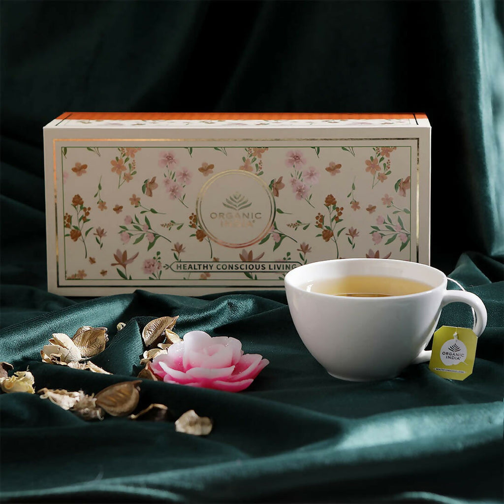 Organic India Blissful Brew Tea Gift Set