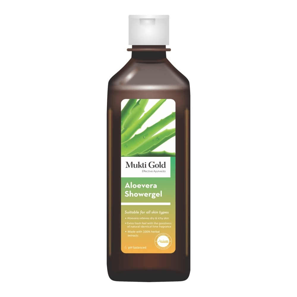Axiom Mukti Gold Aloevera Shower Gel