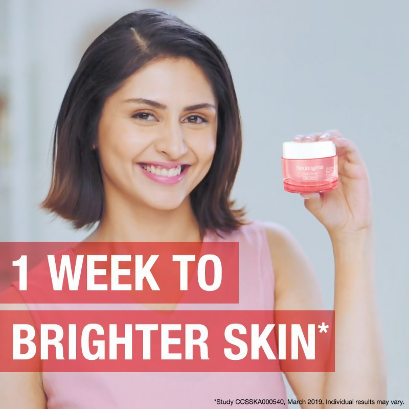 Neutrogena Bright Boost Gel Cream Oil-Free Face Moisturizer