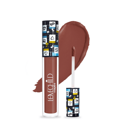 LoveChild By Masaba Gupta No Rules Transfer-proof Choco Plum Liquid Lipstick