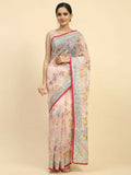 Vamsee Kimisha Multi Color Organza Saree