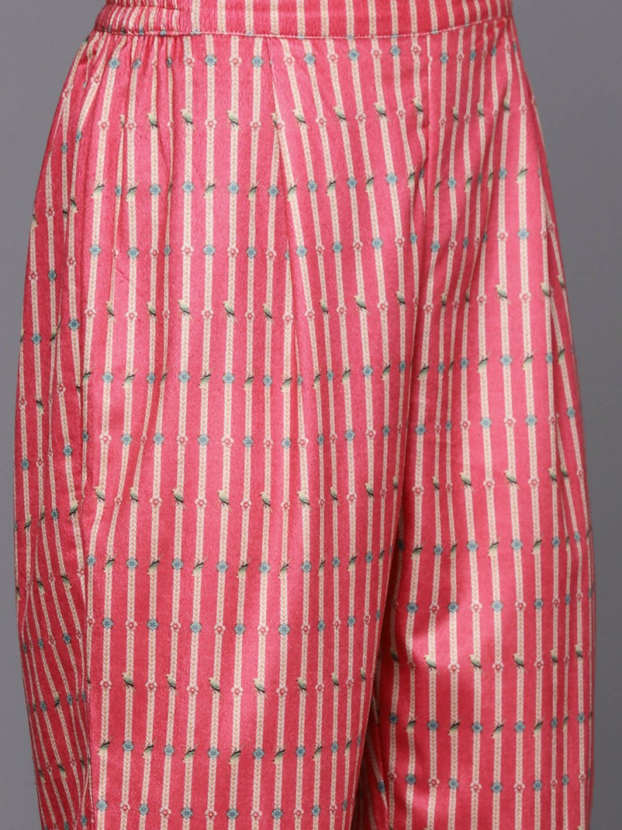 Ahalyaa Women's Traditional Wear Co-ods - Pink