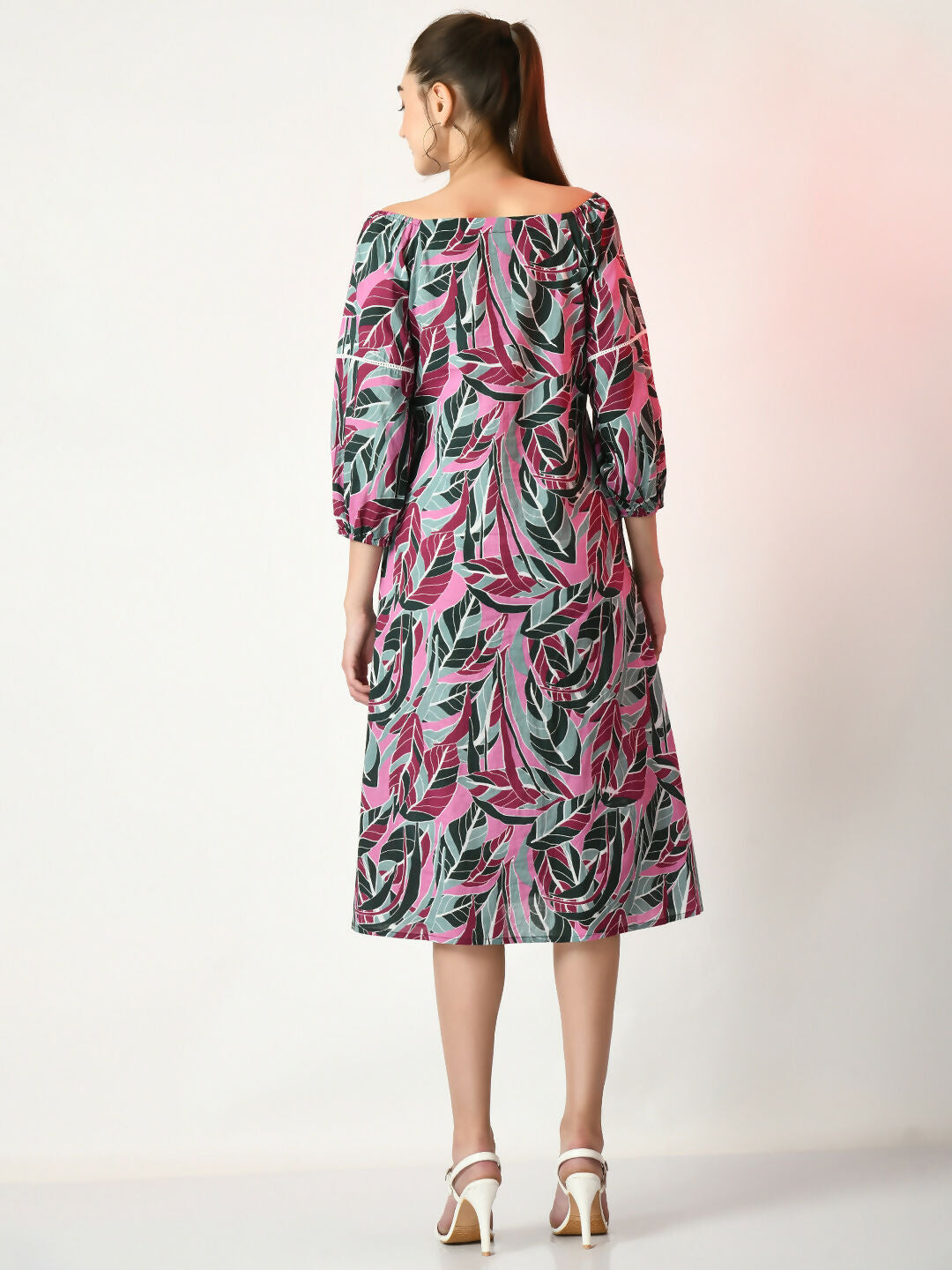 Myshka Women's Multi Printed Dress