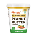 Pintola High Protein Natural Crunchy Peanut Butter