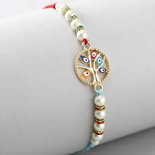 Evil Eye Rakhi & LuvIt Goodies Chocolate Box