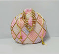 Joban Fashion Embroidered Potli Clutch - Multicolor