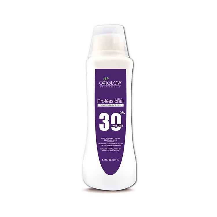 Oxyglow Herbals Professional Hair Color Developer - 30 Volume (9%) Orange