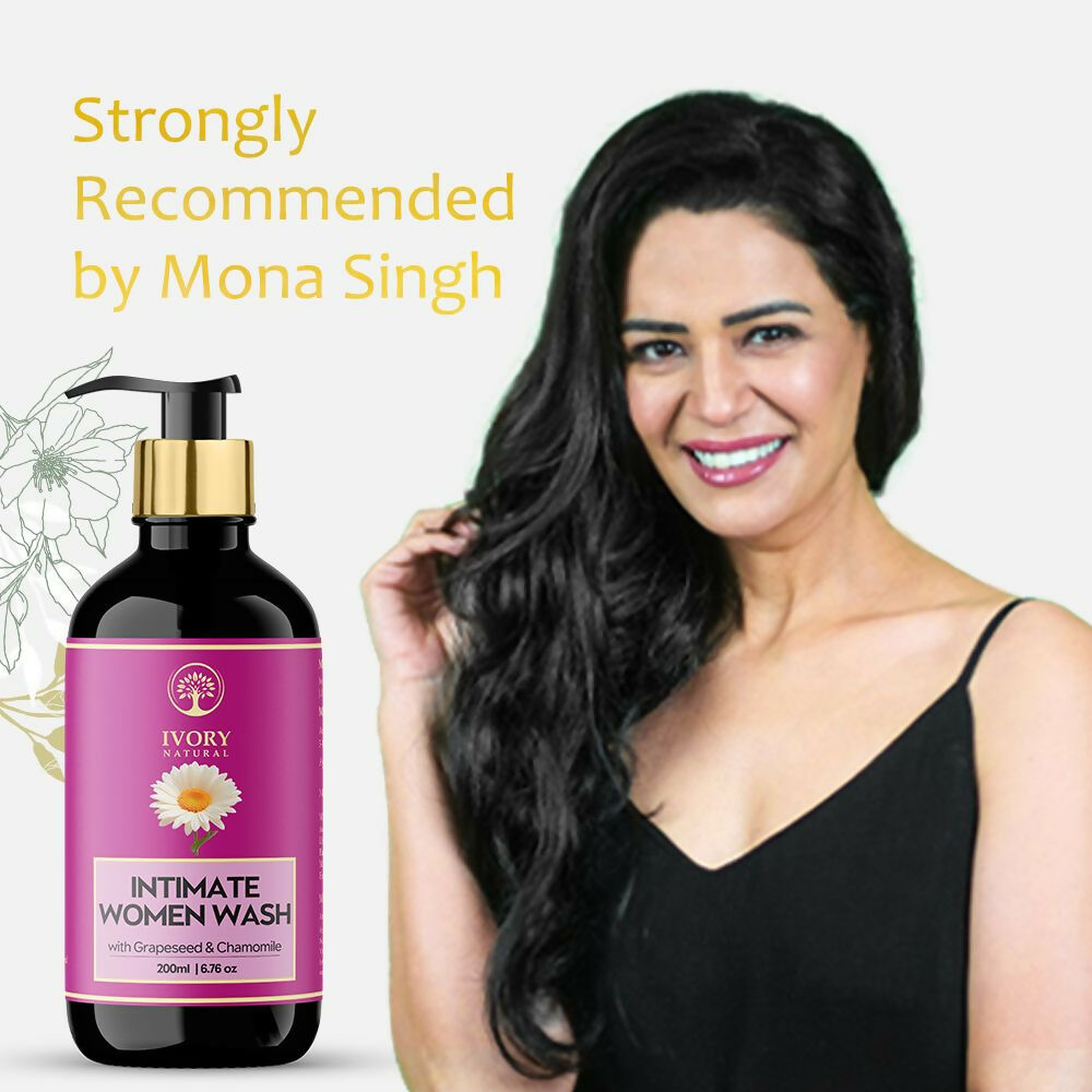 Ivory Natural Intimate Women Wash For Gentle Intimate Cleansing, Soothing Protection, & Lasting Freshness