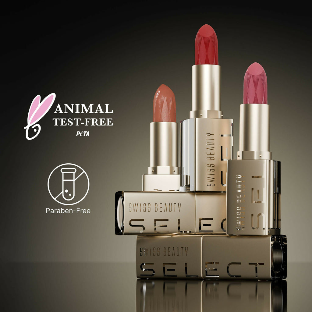 Swiss Beauty Select Creme Touch Hydrating Lipstick - 1 Polite Pink