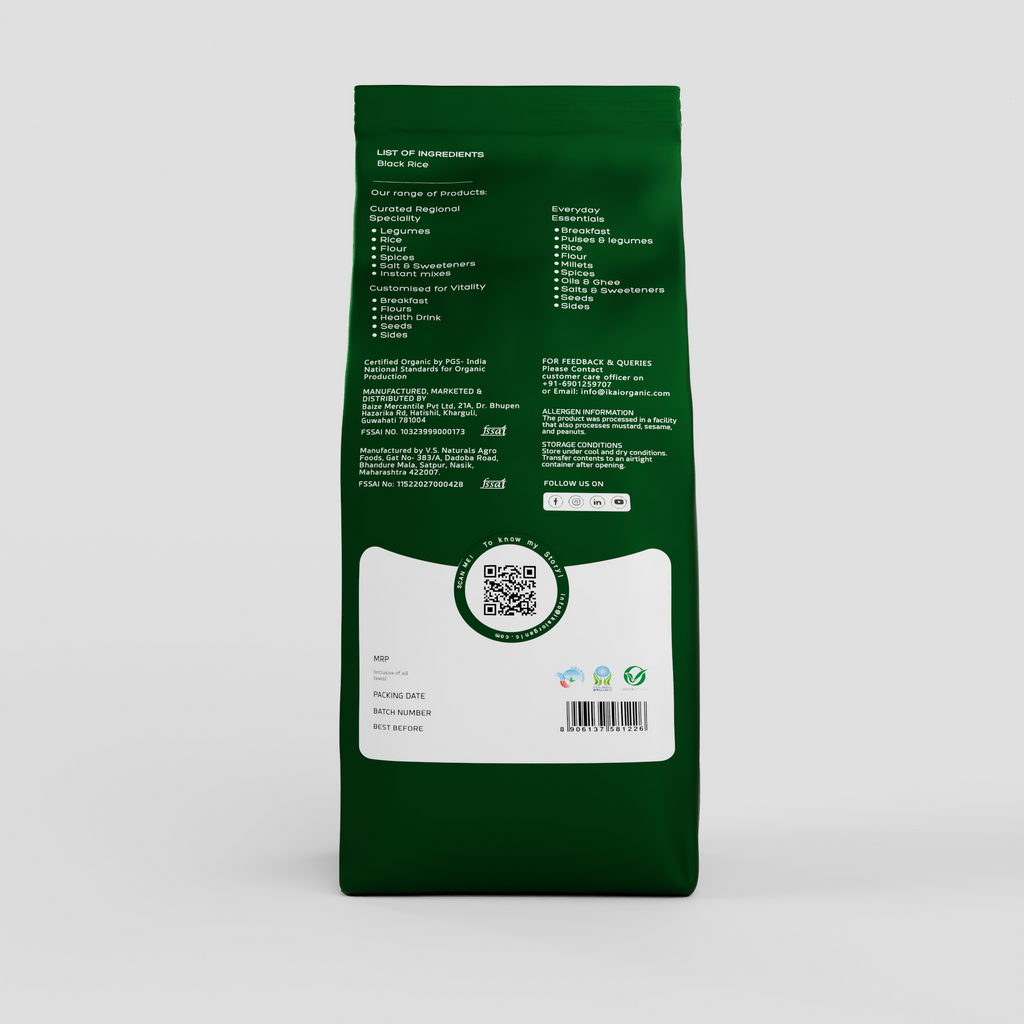 IKAI Natural Assam Black Rice
