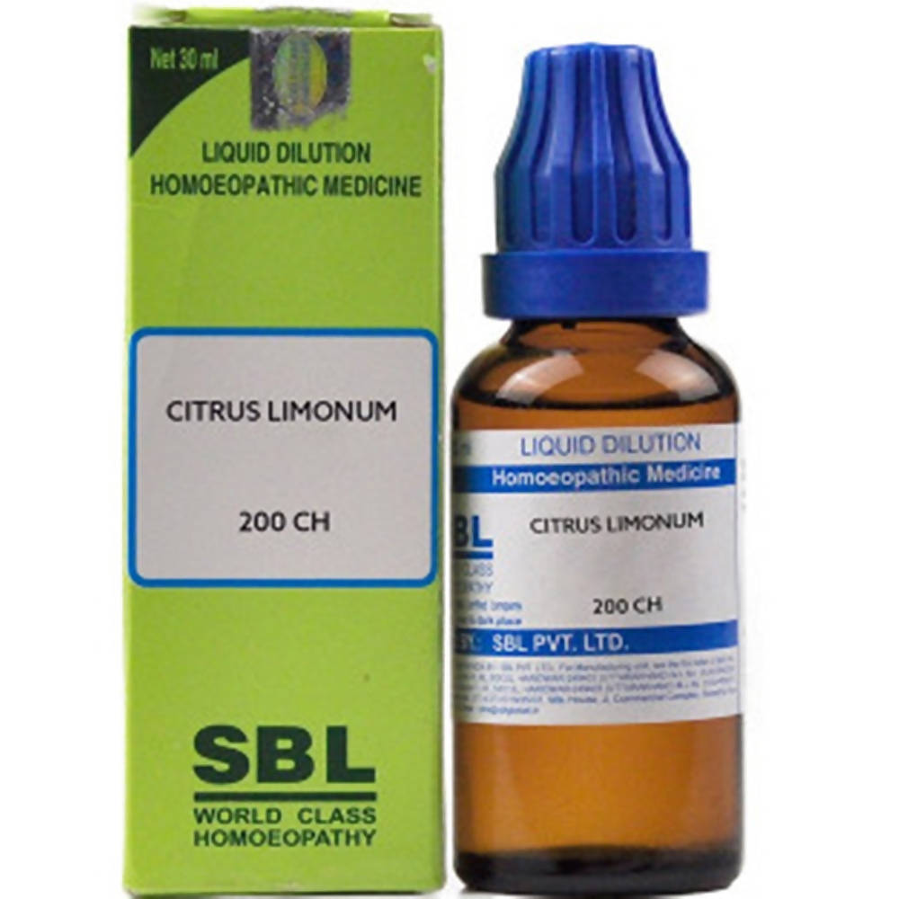SBL Homeopathy Citrus Limonum Dilution