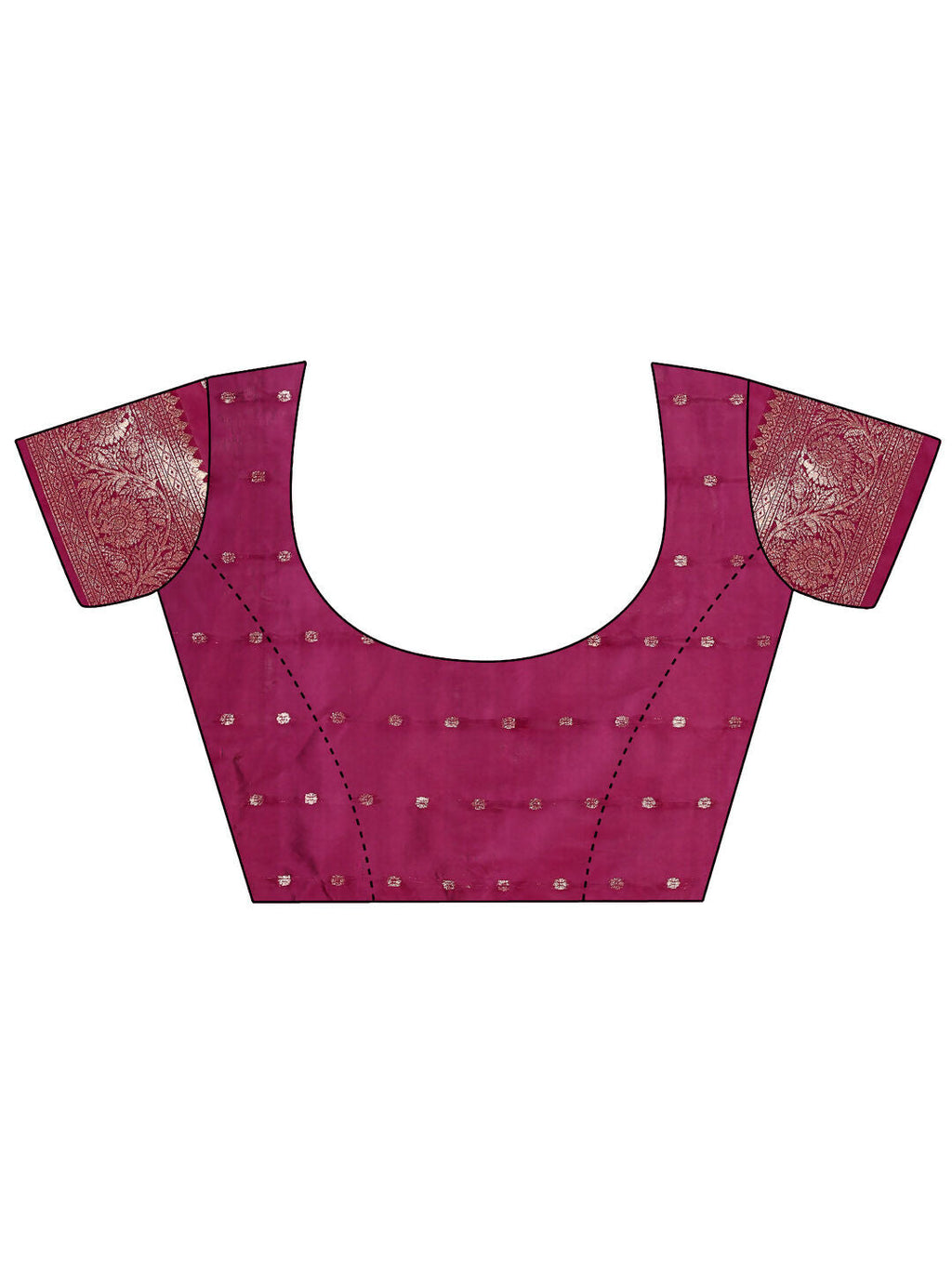 Shree Shyam Fashion Lichi Silk Purple Saree