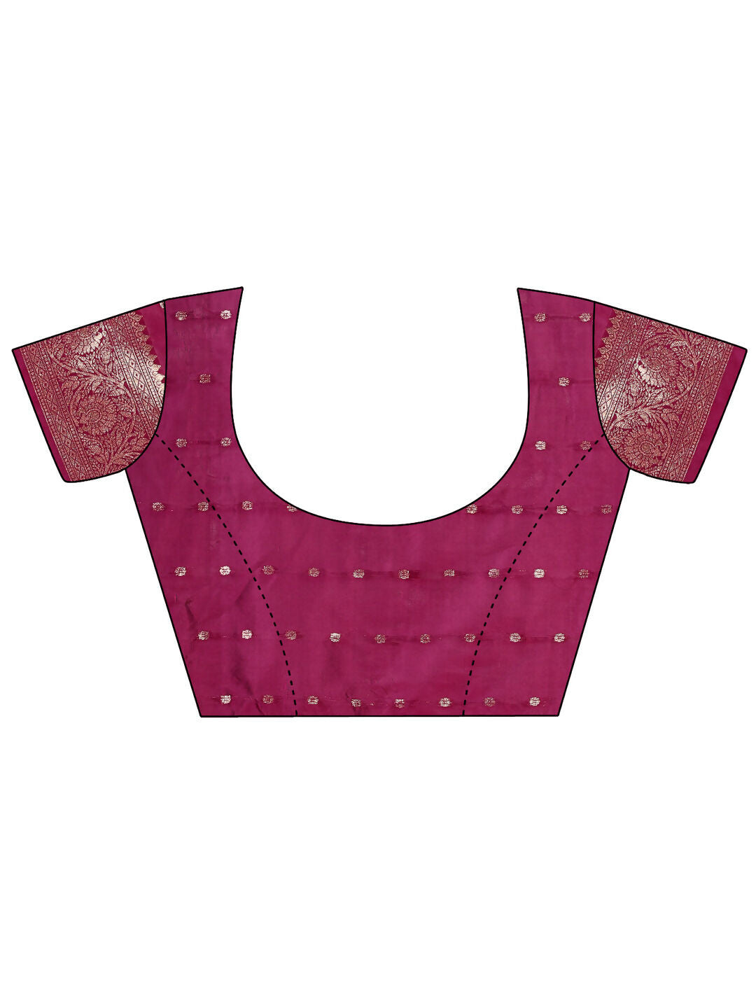 Shree Shyam Fashion Lichi Silk Purple Saree