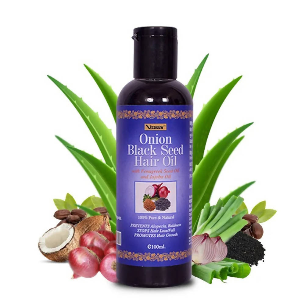 Vedsun Onion Black Seed Hair Oil