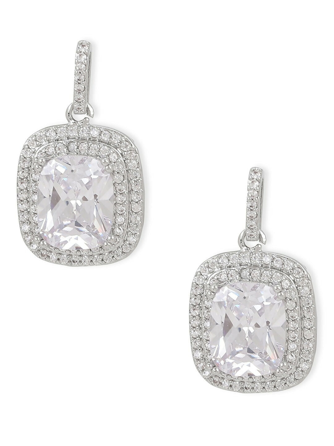 Silver Earrings- Ruby Raang