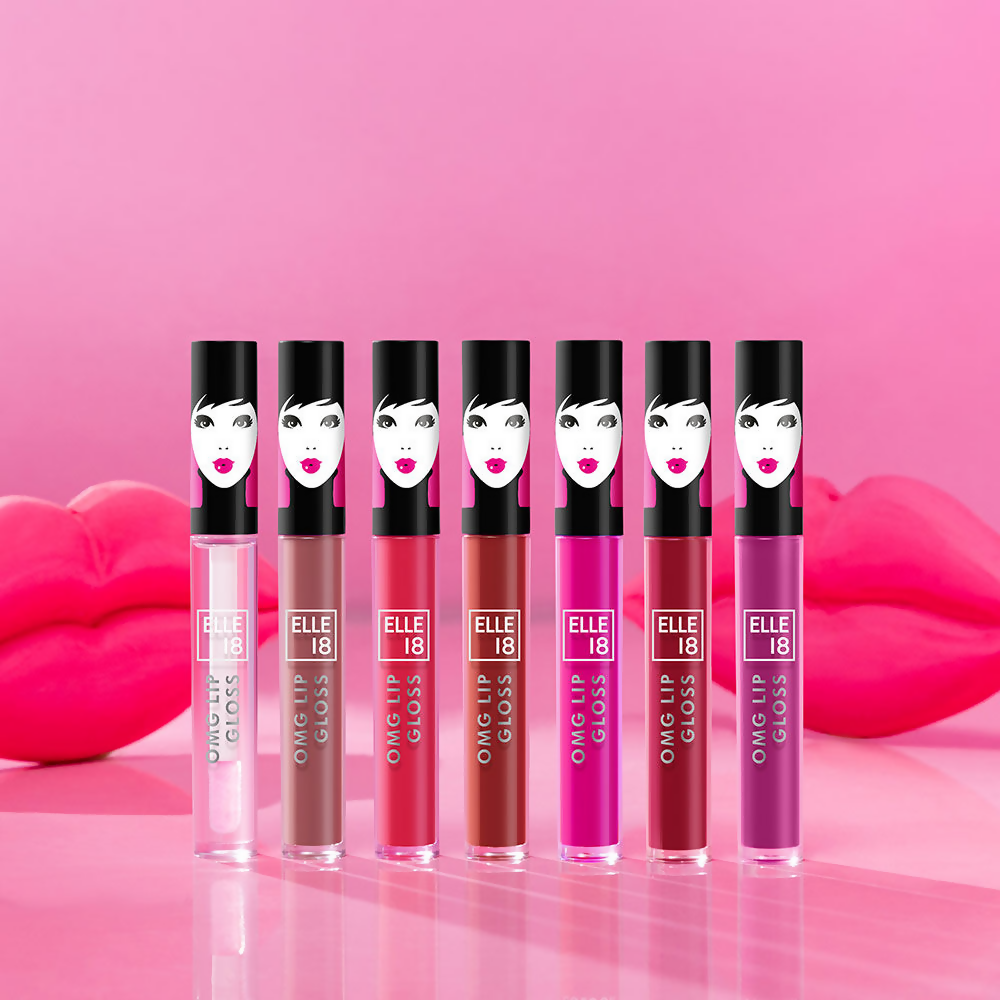 Elle 18 OMG Lip Gloss - Wicked Wine