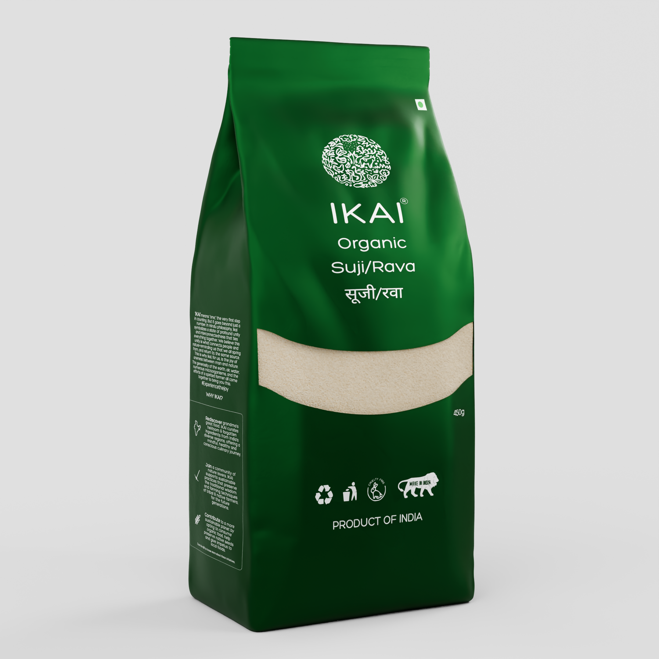 IKAI Organic Suji/Rava