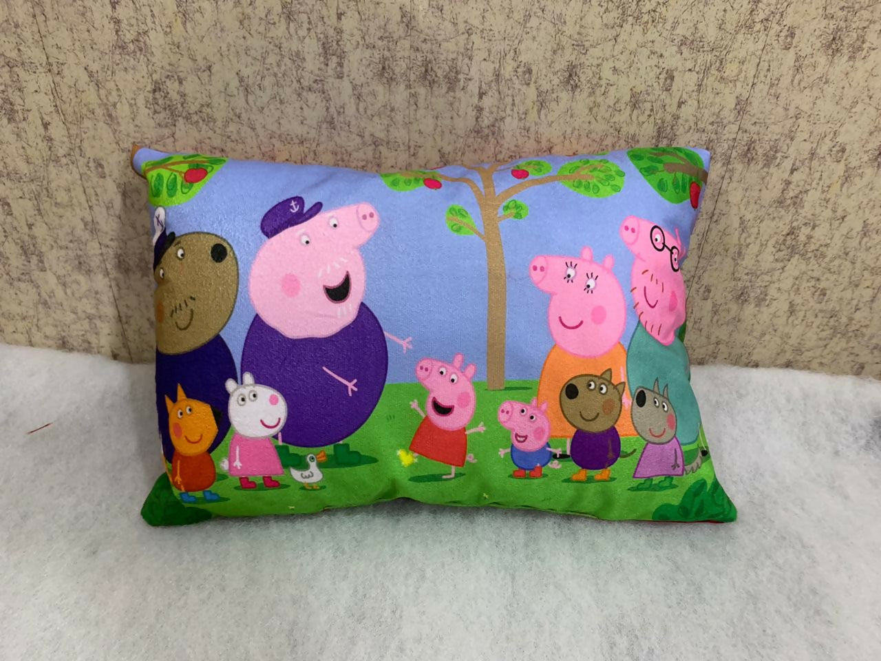 Unique Fashion Microfibre Filled Cushion For Kids - Peppa Pig