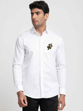 Chip Shaped Embroidery Shirt by Hilo Design